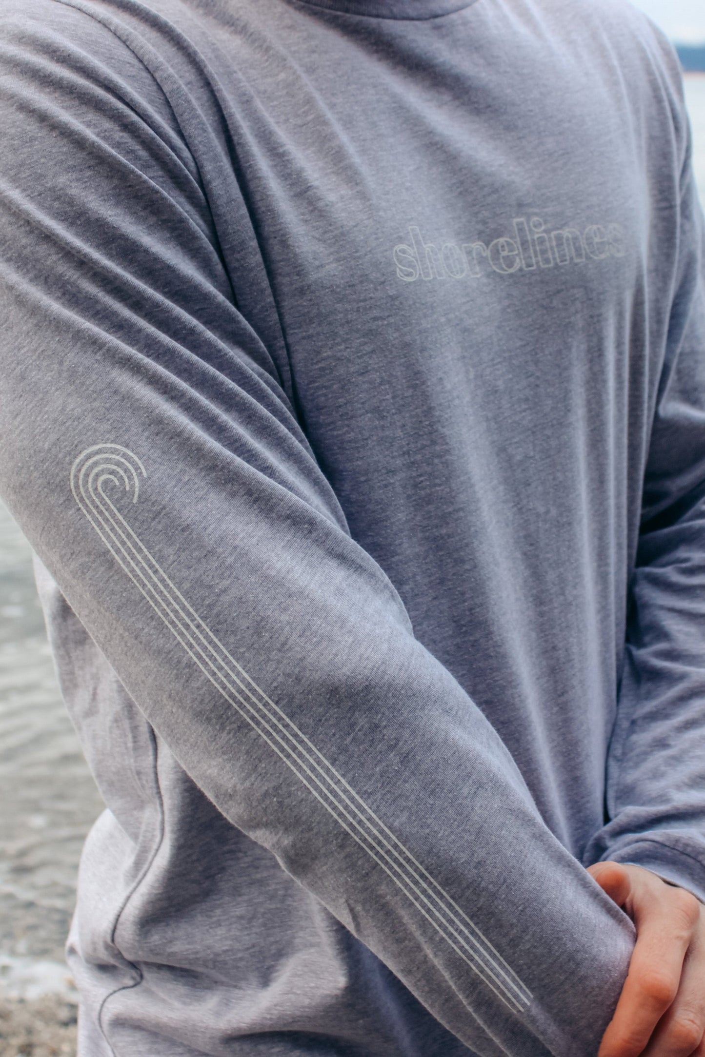 Wavelength Long Sleeve Tee - Cypress