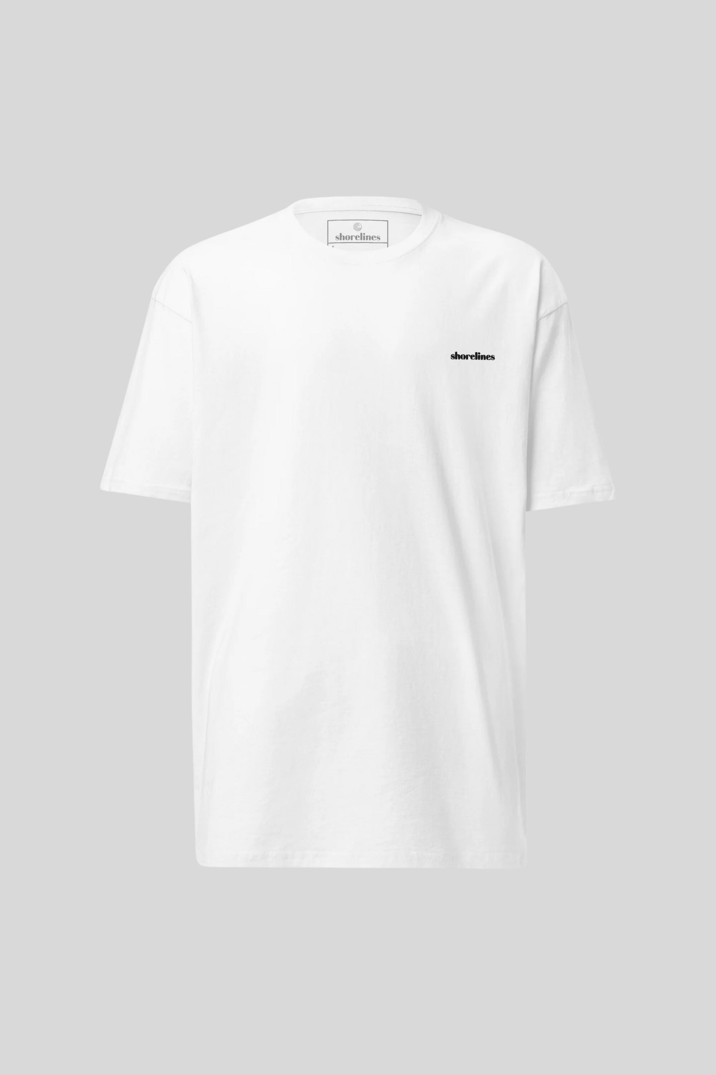 Twin Waves Tee - Salt