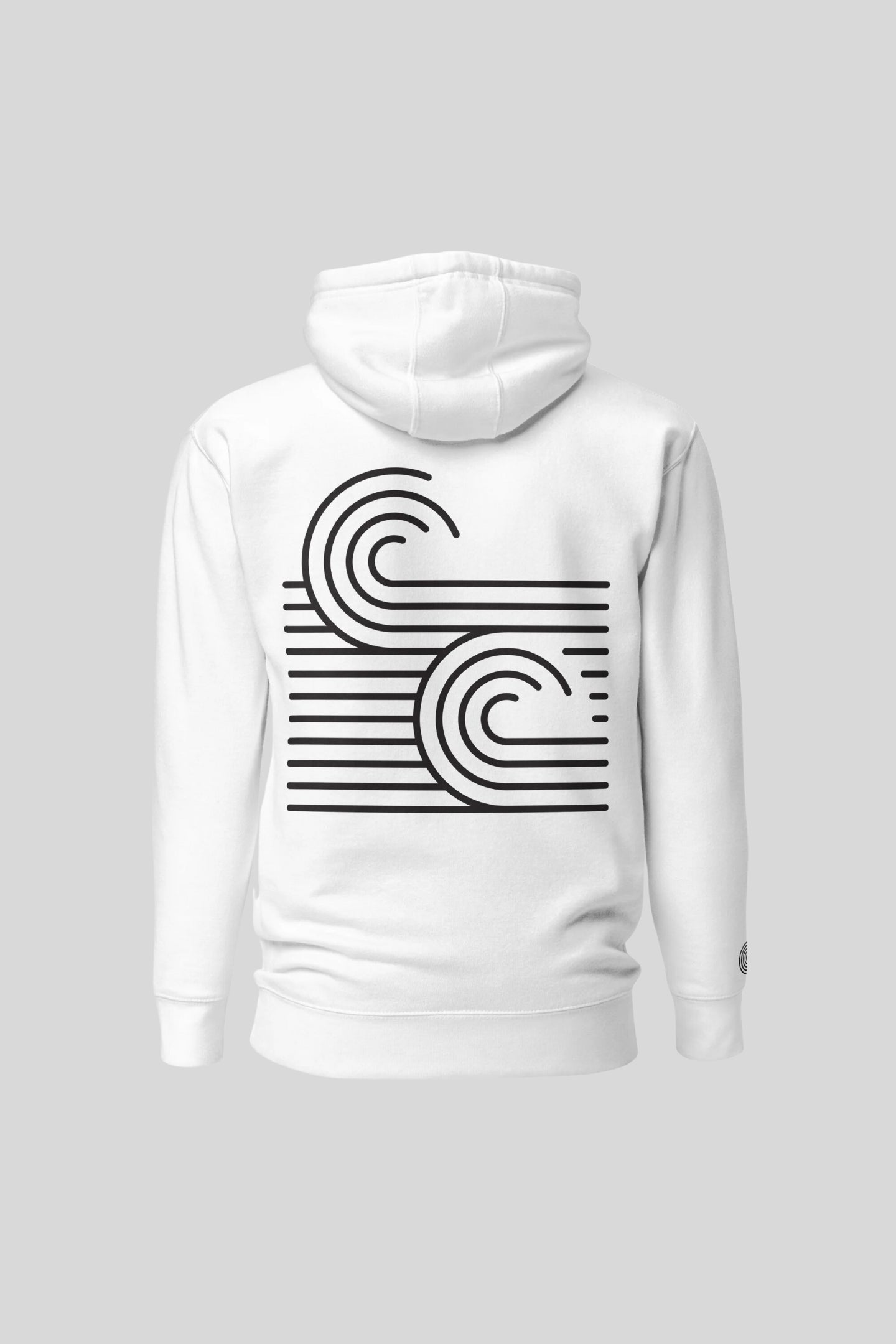 Twin Waves Hoodie - Salt