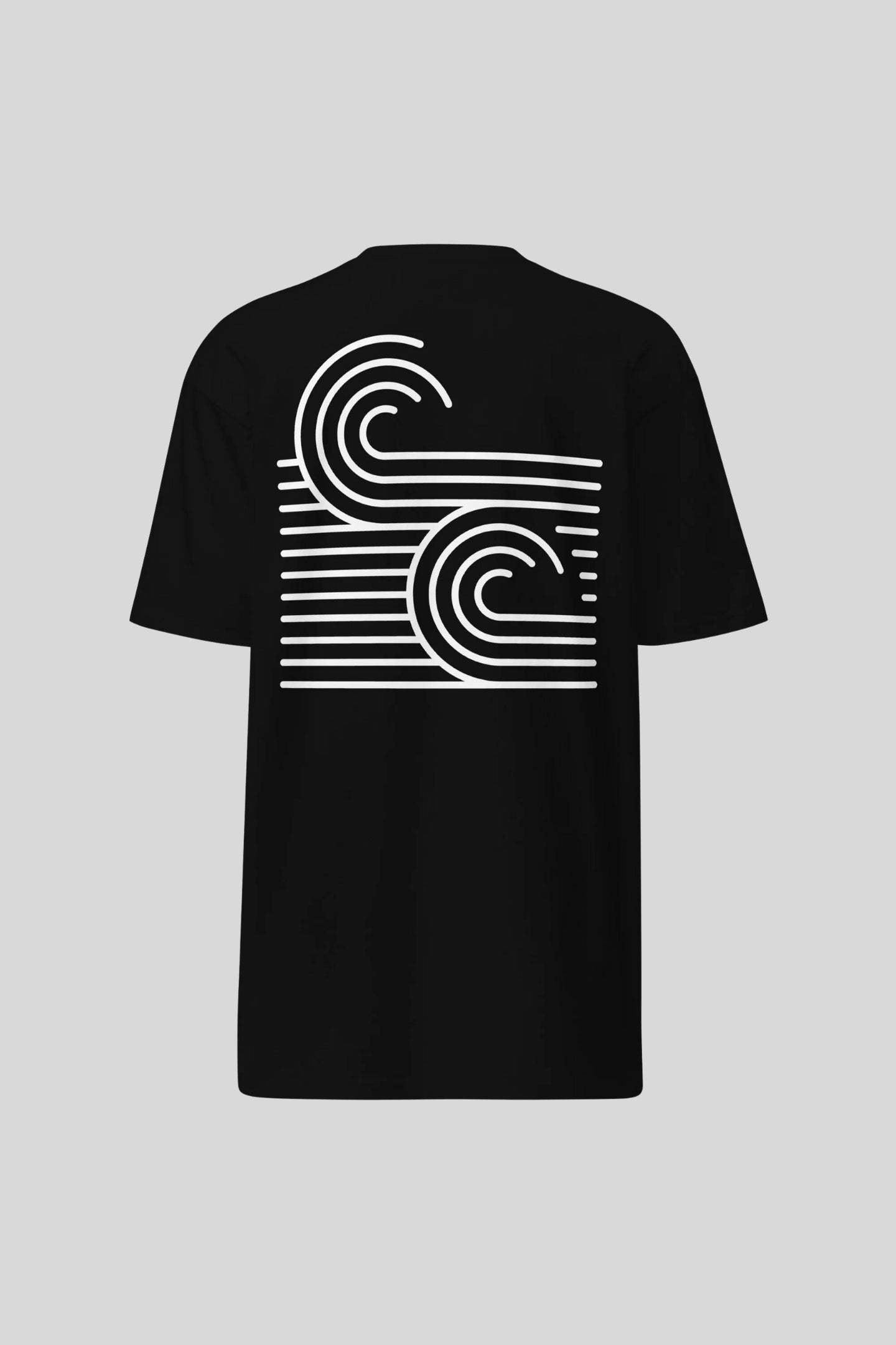 Twin Waves Tee - Orca
