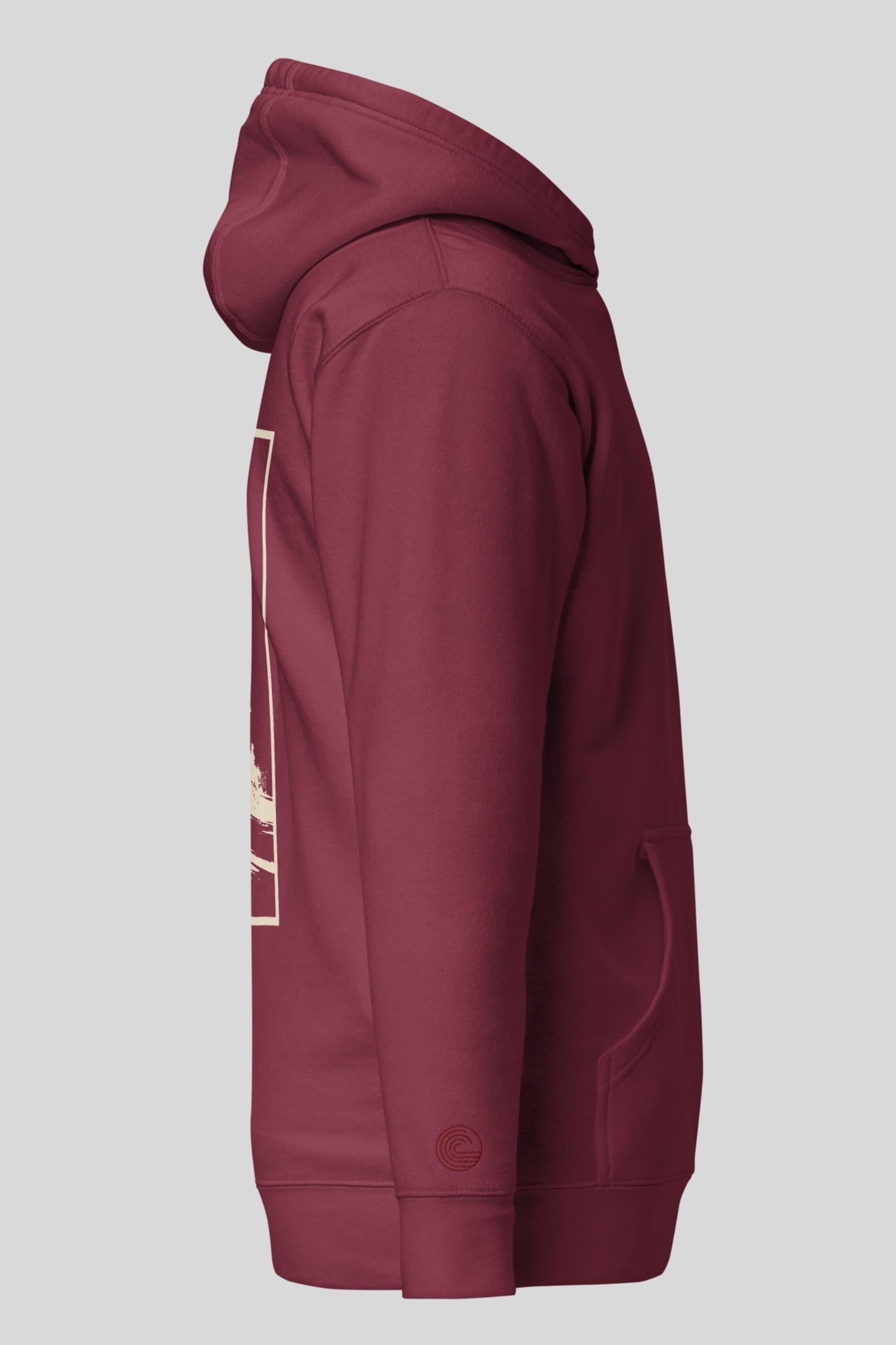 Crest Wave Hoodie - Port