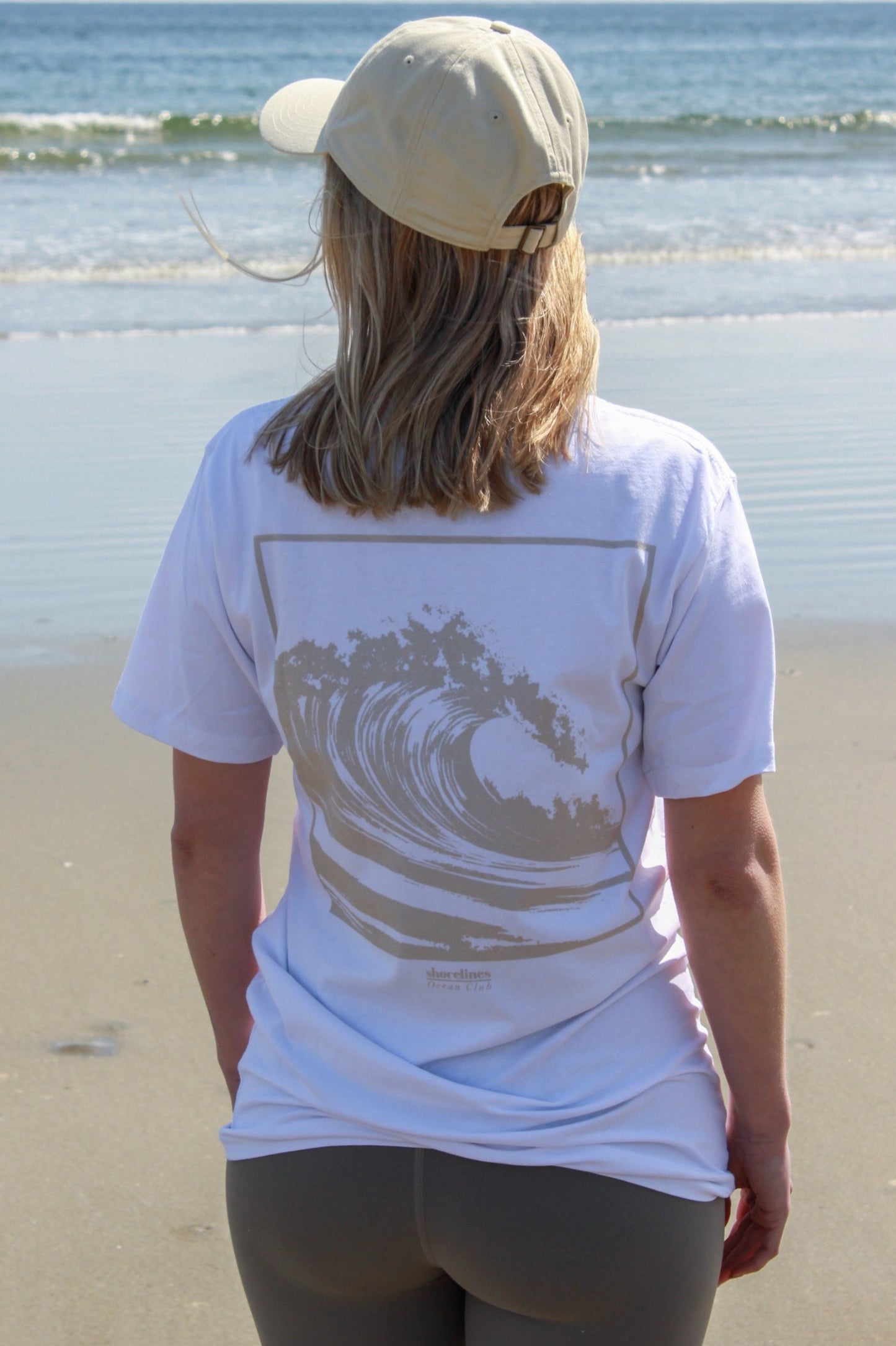 Crest Wave Tee - Salt