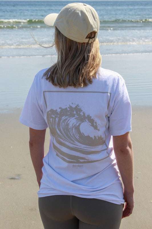 Crest Wave Tee - Salt